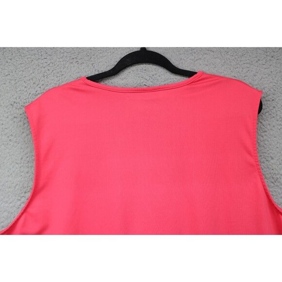 Maggy Barnes Pink Sleeveless Silky Top-Size 2X(22-24W)-Office-Business-Soft - Picture 8 of 8